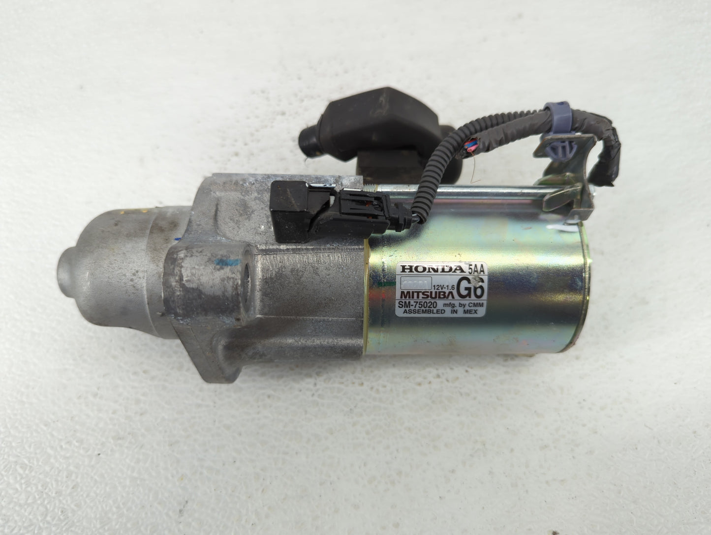2016-2017 Honda Civic Car Starter Motor Solenoid OEM P/N:SM-75020 Fits Fits 2016 2017 2020 OEM Used Auto Parts - Oemusedauto