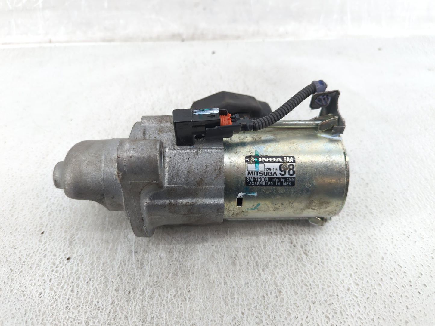 2016-2017 Honda Civic Car Starter Motor Solenoid OEM P/N:SM-75009 Fits Fits 2016 2017 2020 OEM Used Auto Parts - Oemusedauto