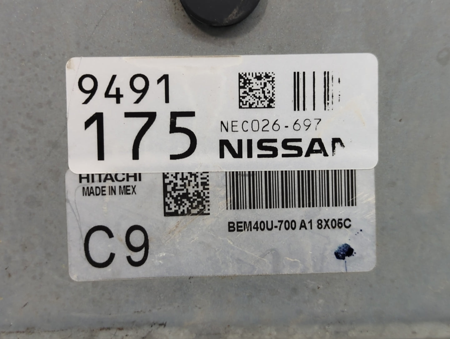2020 Honda Civic PCM Engine Control Computer ECU ECM PCU OEM P/N:NEC026-697 C9, 9491175 Fits OEM Used Auto Parts - Oemusedau