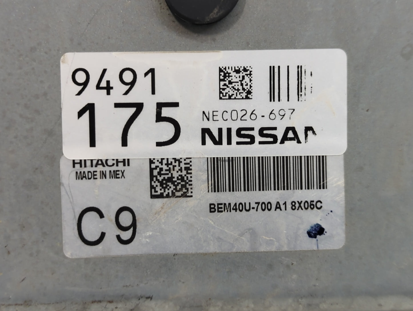 2020 Honda Civic PCM Engine Control Computer ECU ECM PCU OEM P/N:NEC026-697 C9, 9491175 Fits OEM Used Auto Parts - Oemusedau