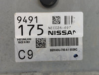 2020 Honda Civic PCM Engine Control Computer ECU ECM PCU OEM P/N:NEC026-697 C9, 9491175 Fits OEM Used Auto Parts - Oemusedau