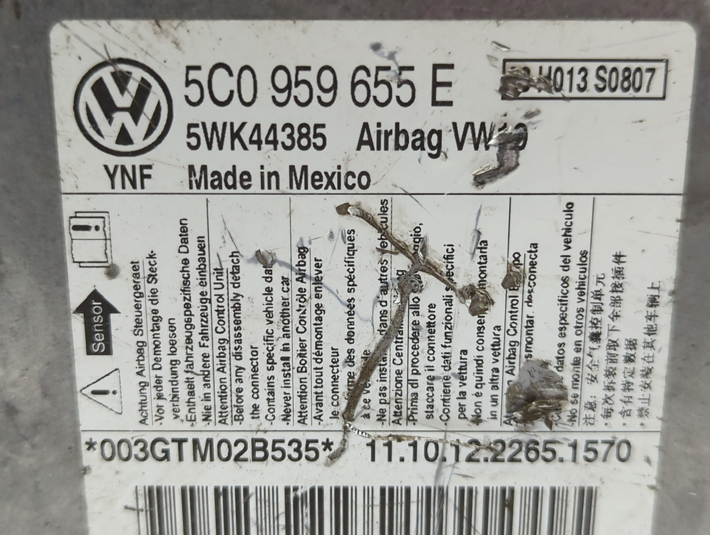 2018-2021 Honda Civic Chassis Control Module Ccm Bcm Body Control - Oemusedautoparts1.com