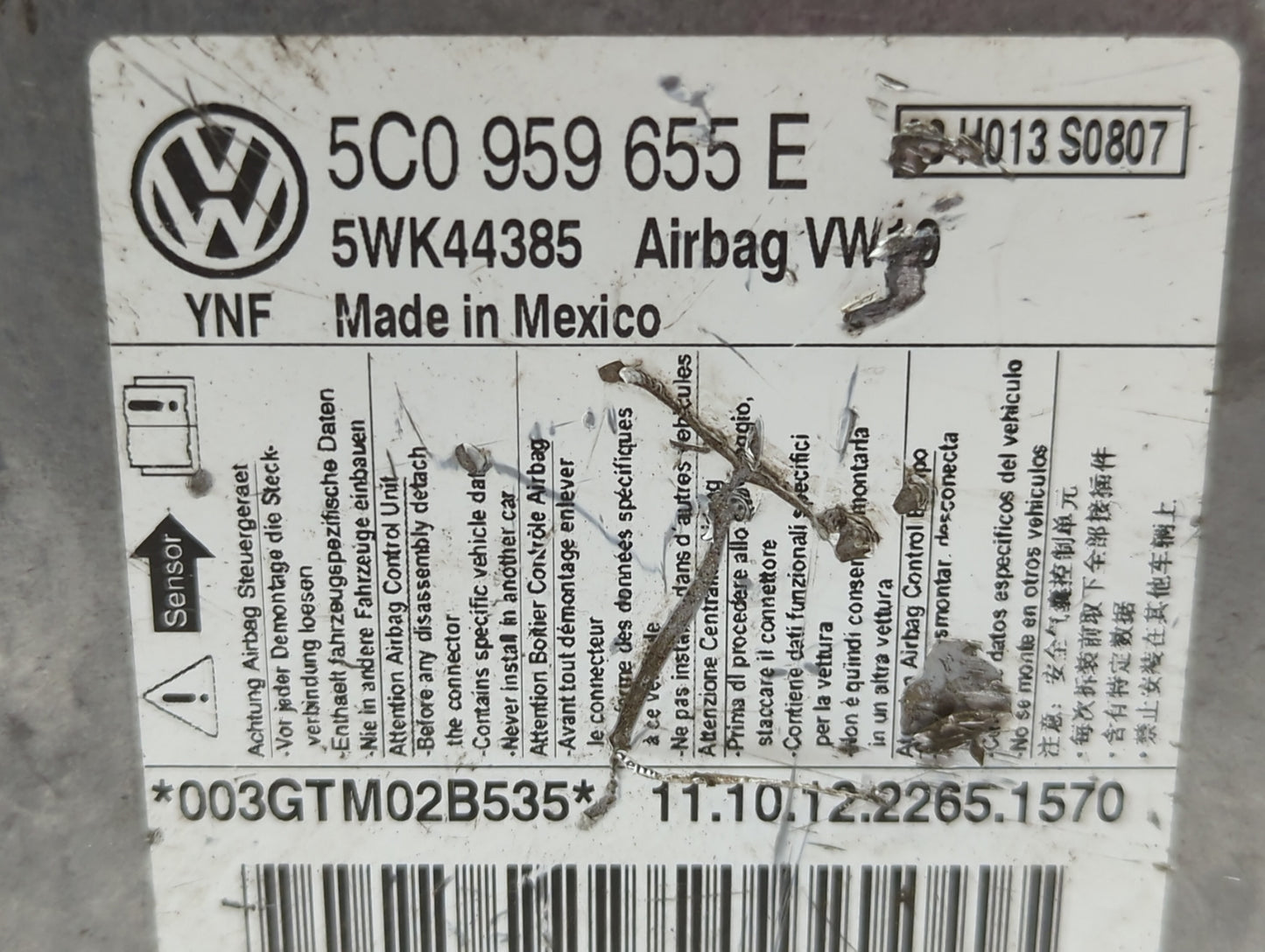 2018-2021 Honda Civic Chassis Control Module Ccm Bcm Body Control - Oemusedautoparts1.com