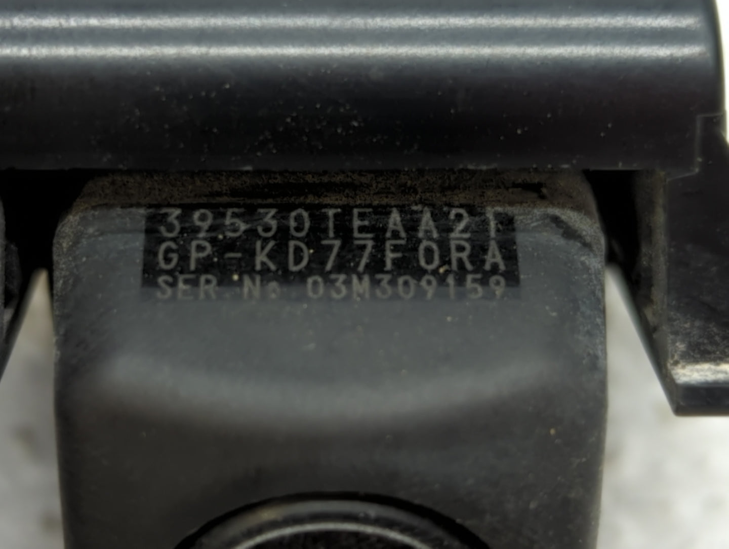 2018-2021 Honda Civic Back Up Sensor Backup Camera Black - Oemusedautoparts1.com