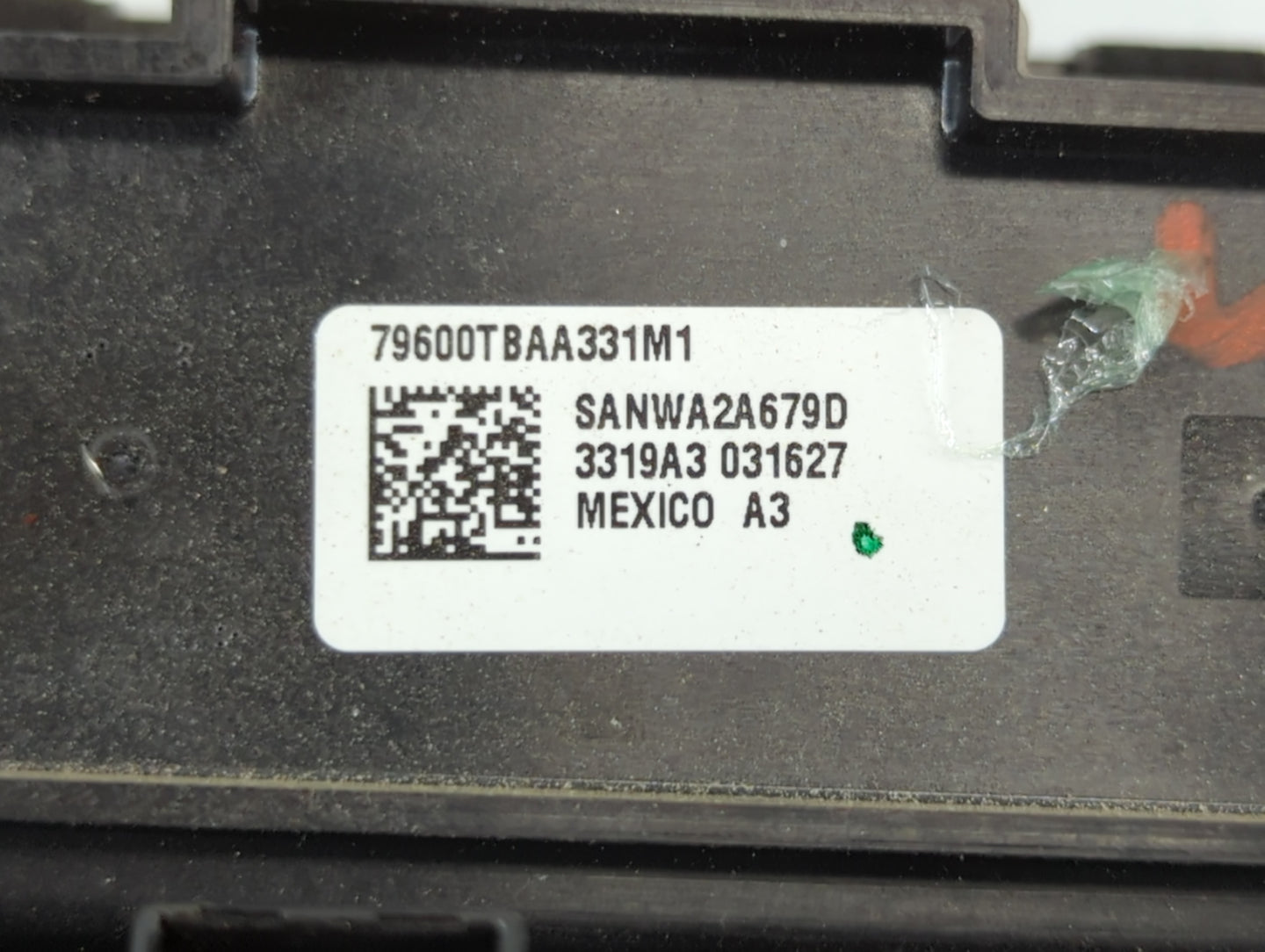 2016-2021 Honda Civic Climate Control Module Temperature AC/Heater Replacement P/N:79600TBAA331M1 3319A3 031627 Fits OEM Use