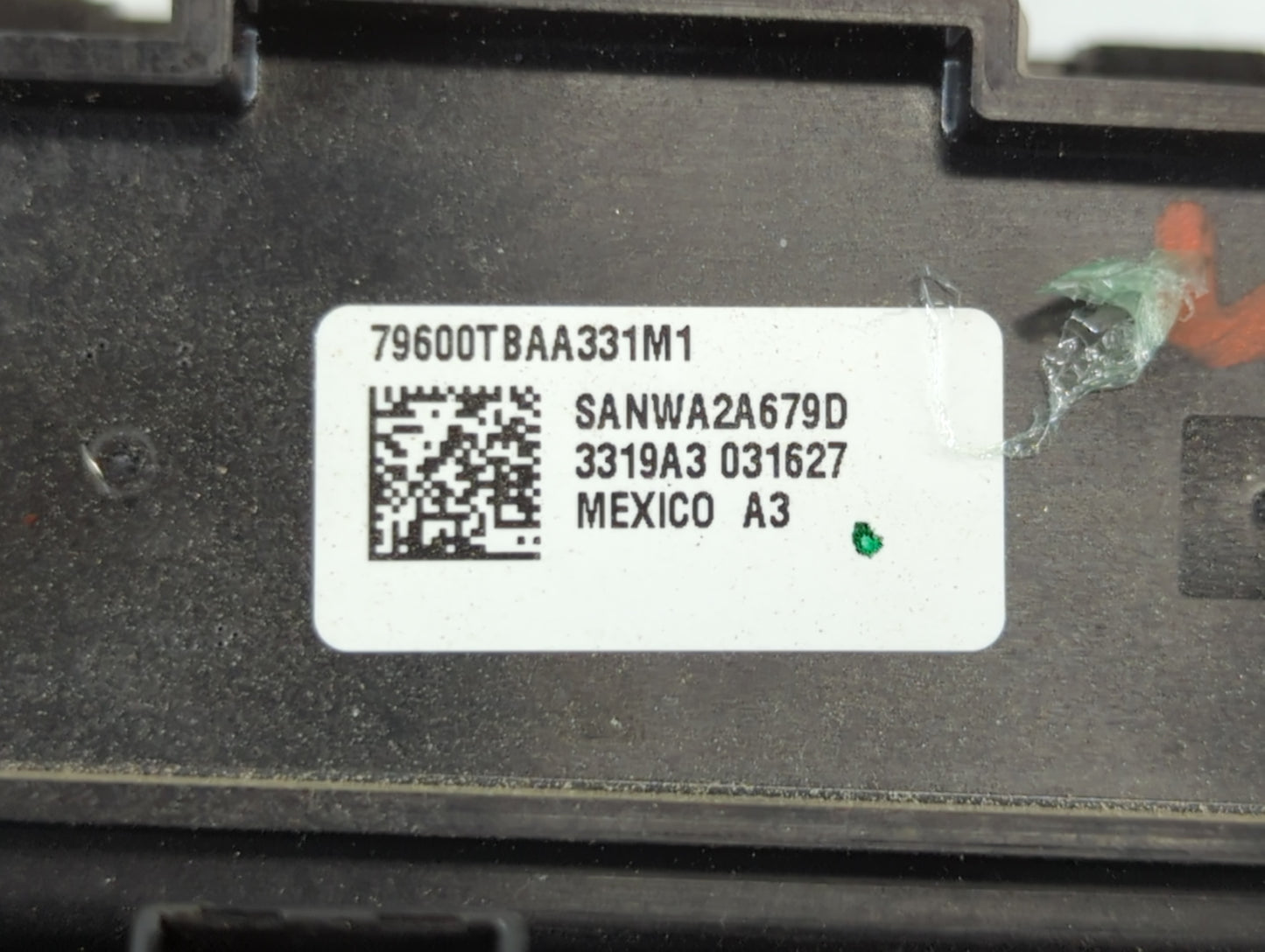 2016-2021 Honda Civic Climate Control Module Temperature AC/Heater Replacement P/N:79600TBAA331M1 3319A3 031627 Fits OEM Use
