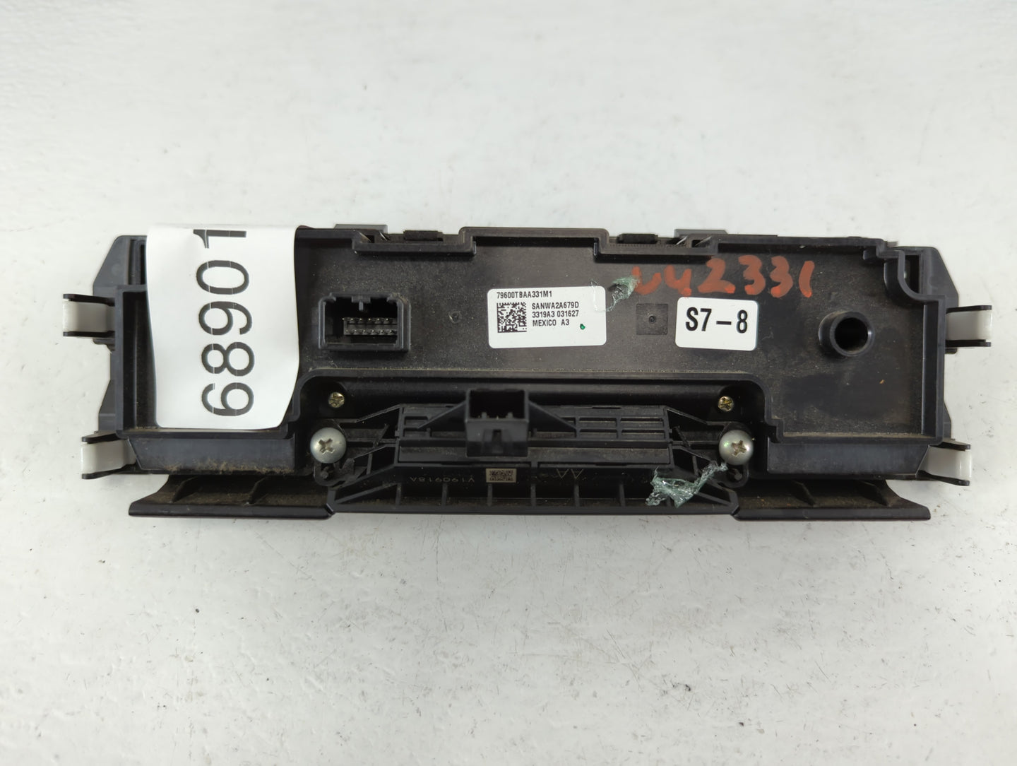 2016-2021 Honda Civic Climate Control Module Temperature AC/Heater Replacement P/N:79600TBAA331M1 3319A3 031627 Fits OEM Use