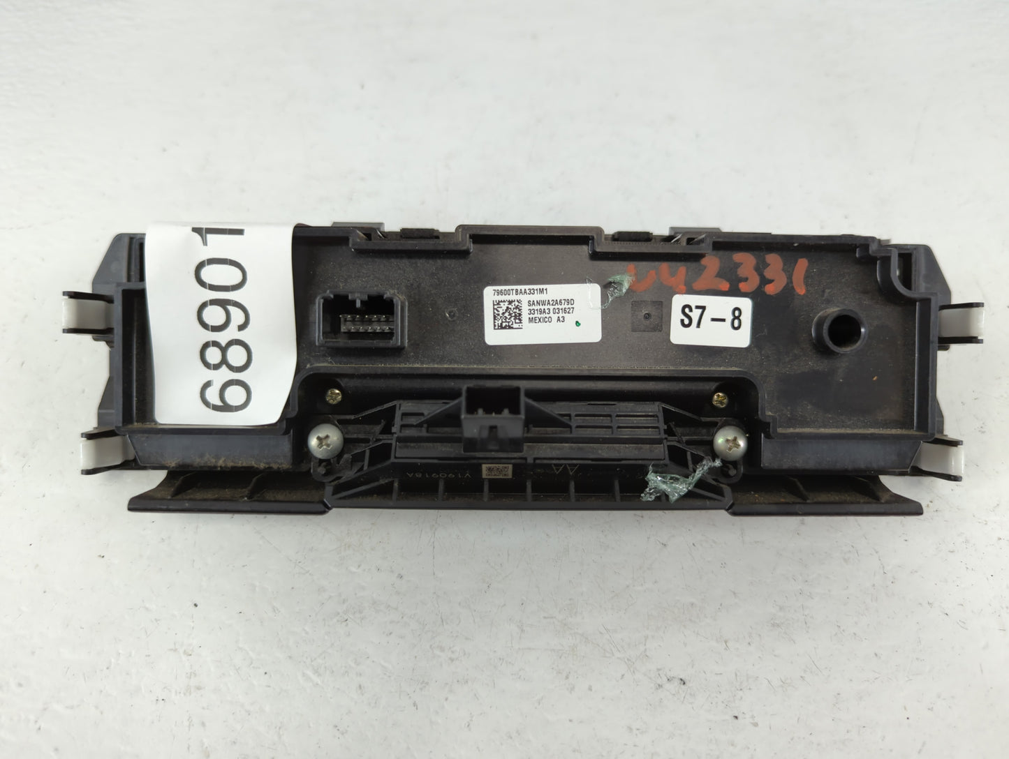 2016-2021 Honda Civic Climate Control Module Temperature AC/Heater Replacement P/N:79600TBAA331M1 3319A3 031627 Fits OEM Use