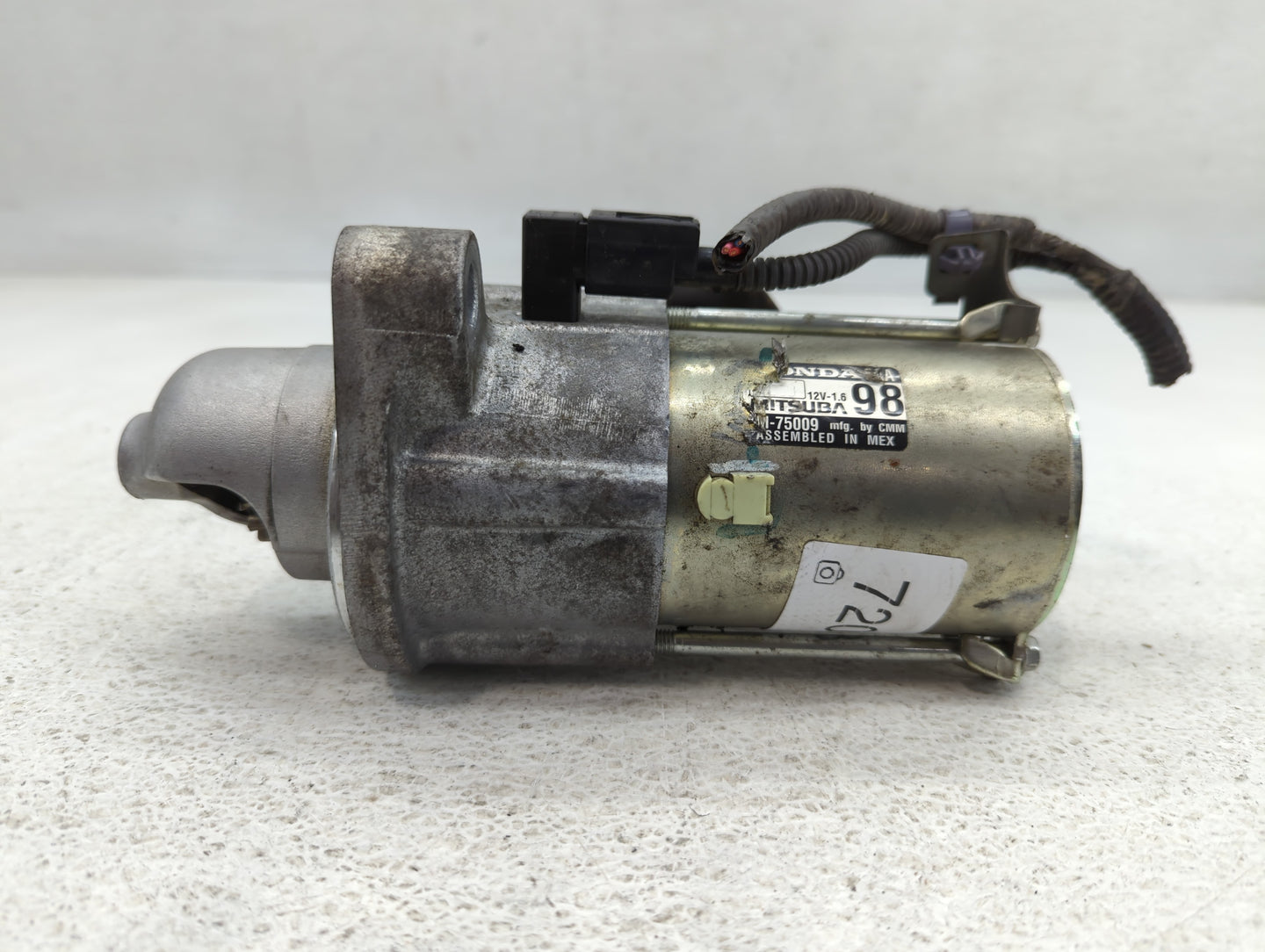 2016-2017 Honda Civic Car Starter Motor Solenoid OEM P/N:SM-75009 Fits Fits 2016 2017 2020 OEM Used Auto Parts - Oemusedauto