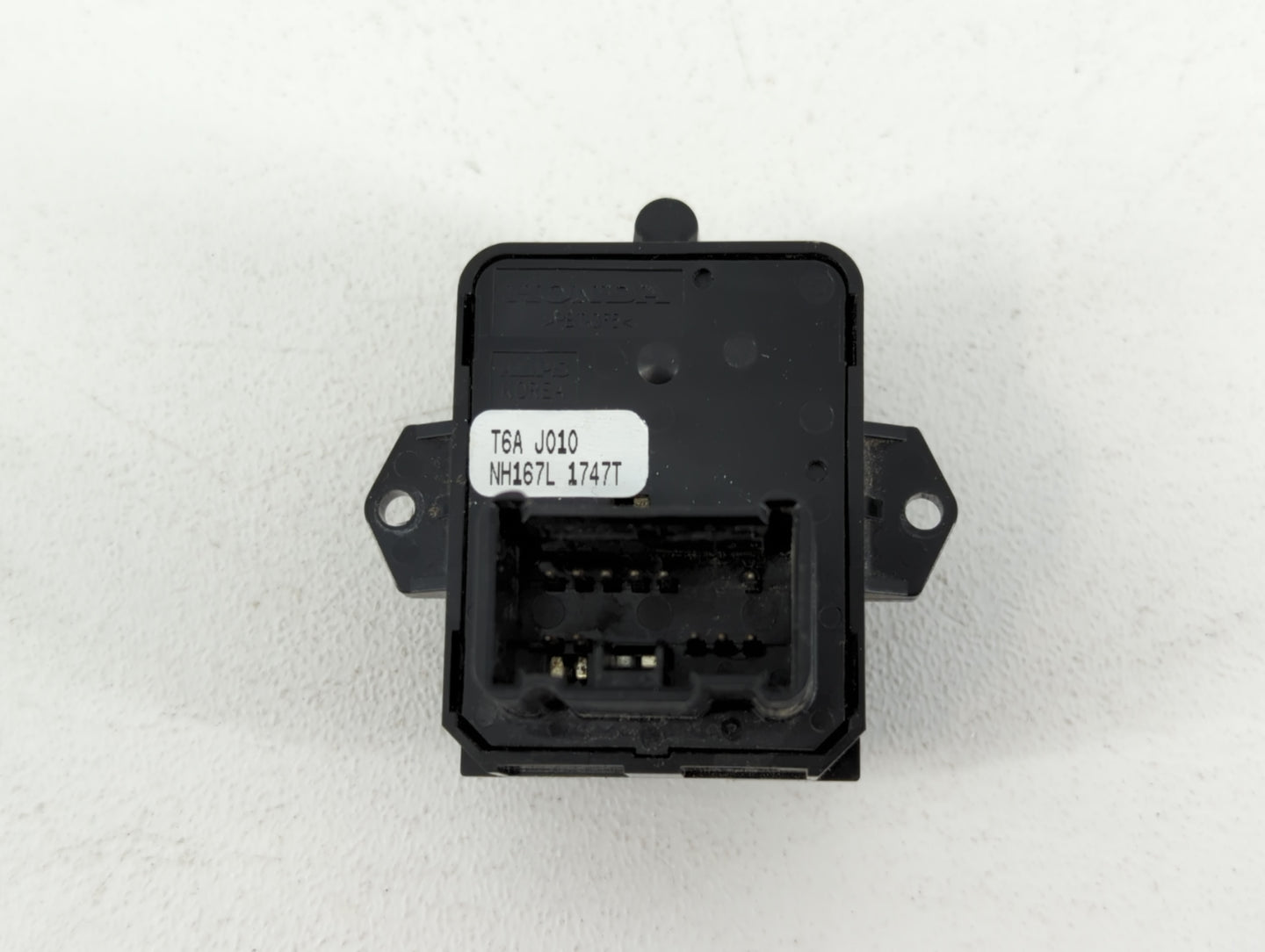 2020 Honda Civic Master Power Window Switch Replacement Driver Side Left P/N:NH167L 1747T T6A J010 Fits OEM Used Auto Parts 