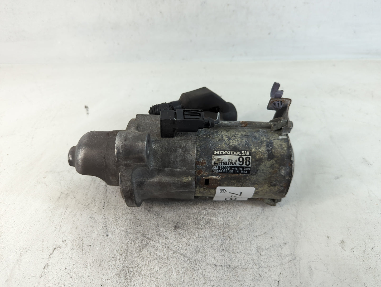 2016-2017 Honda Civic Car Starter Motor Solenoid OEM P/N:SM-75009 Fits Fits 2016 2017 2020 OEM Used Auto Parts - Oemusedauto