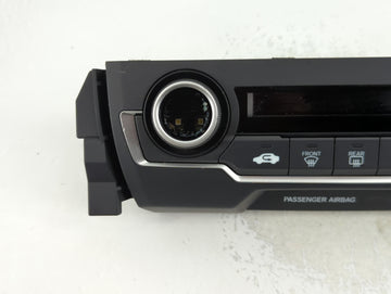 2019-2021 Honda Civic Climate Control Module Temperature AC/Heater Replacement P/N:79600TBAA121M1 Fits Fits 2019 2020 2021 OEM Used Auto Parts