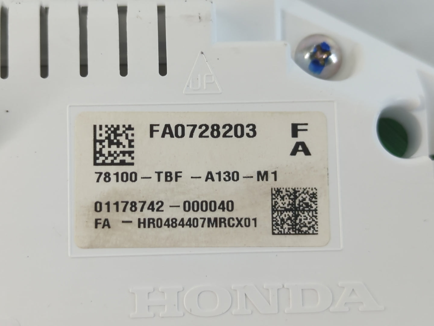 2020 Honda Civic Instrument Cluster Speedometer Gauges P/N:78100-TBF-A130-M1 FA0728203 Fits OEM Used Auto Parts - Oemusedaut