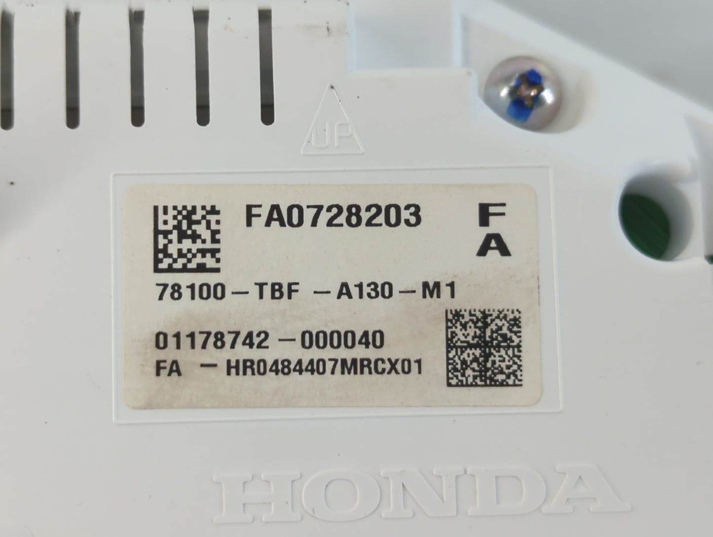 2020 Honda Civic Instrument Cluster Speedometer Gauges P/N:78100-TBF-A130-M1 FA0728203 Fits OEM Used Auto Parts - Oemusedaut