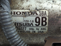 2016-2021 Honda Civic Car Starter Motor Solenoid OEM P/N:SM-74027 Fits Fits 2016 2017 2018 2019 2020 2021 OEM Used Auto Part