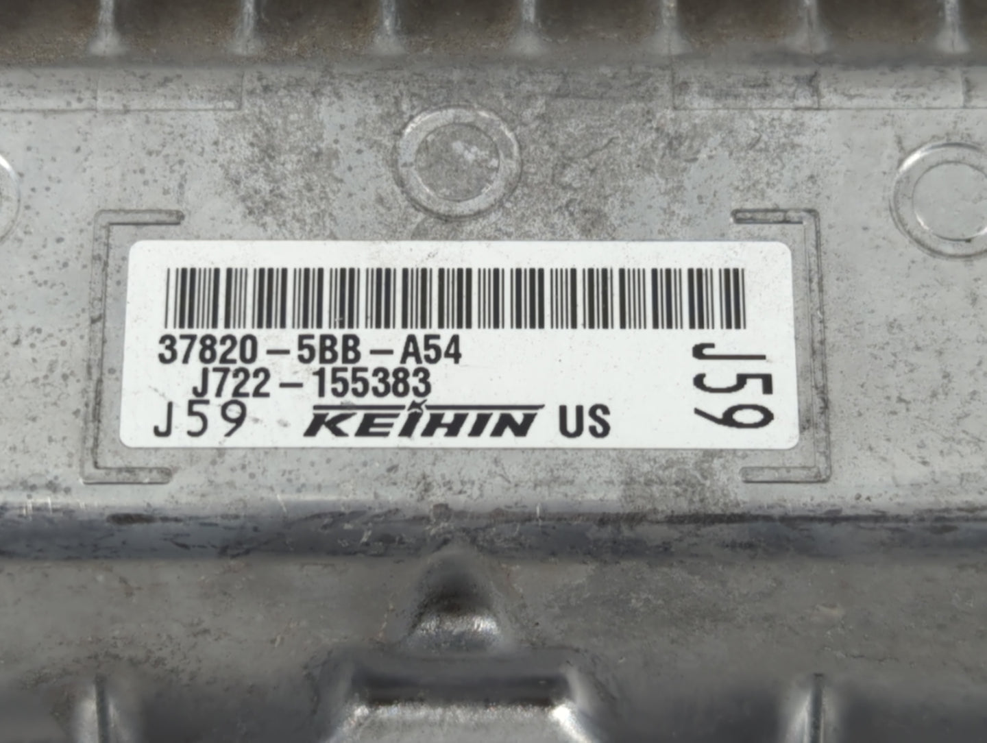 2019-2021 Honda Civic PCM Engine Control Computer ECU ECM PCU OEM P/N:J722-155383 37820-5BB-A54 Fits Fits 2019 2020 2021 OEM