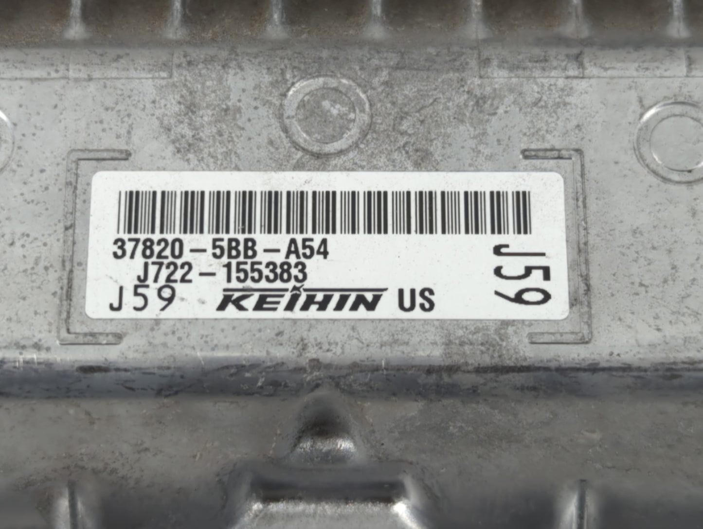 2019-2021 Honda Civic PCM Engine Control Computer ECU ECM PCU OEM P/N:J722-155383 37820-5BB-A54 Fits Fits 2019 2020 2021 OEM