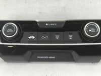 2016-2021 Honda Civic Climate Control Module Temperature AC/Heater Replacement P/N:79600TBAA331M1 Fits OEM Used Auto Parts -