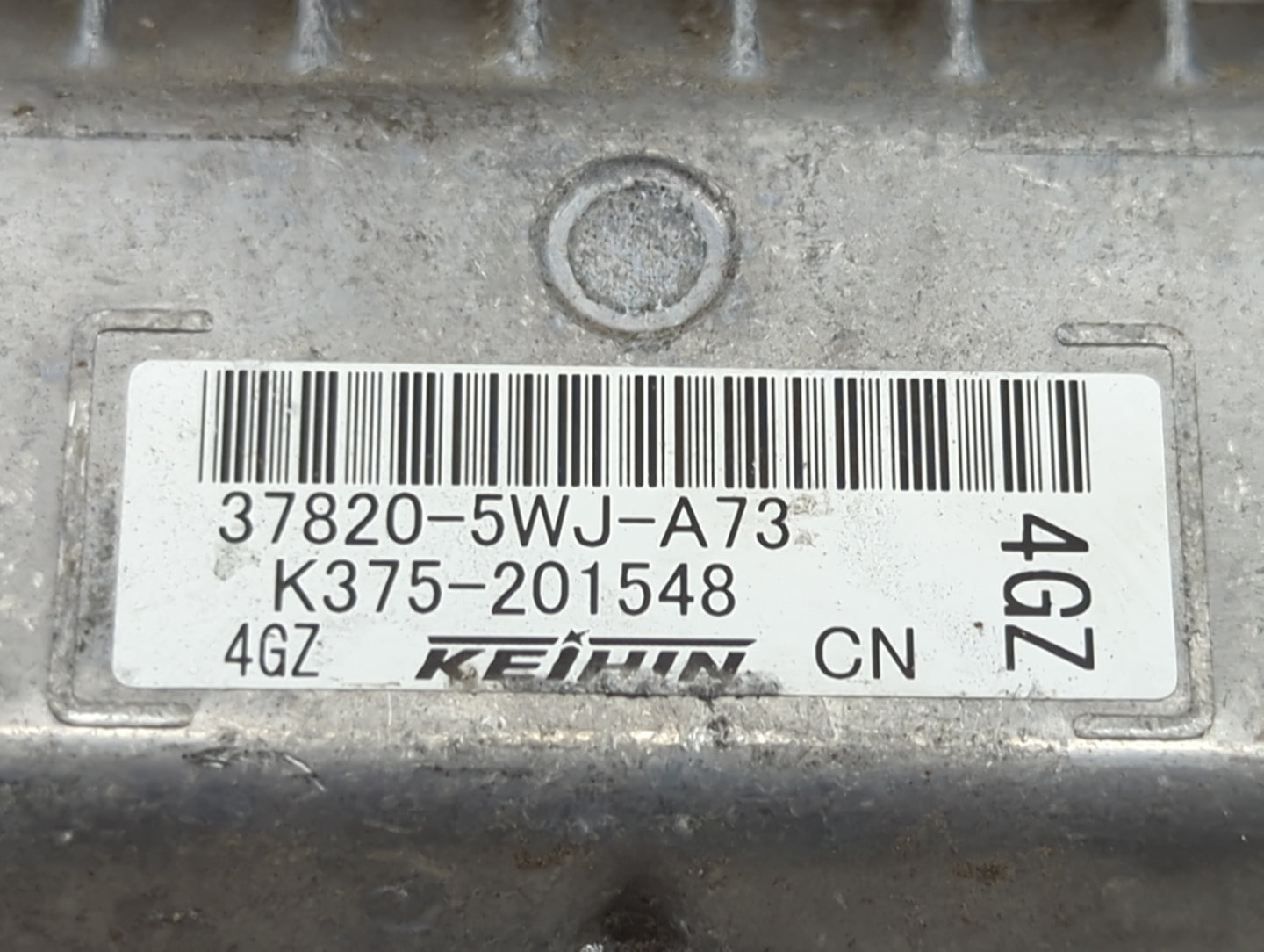 2019-2020 Honda Clarity PCM Engine Control Computer ECU ECM PCU OEM P/N:37820-5WJ-A73 K375-201548 Fits Fits 2019 2020 OEM Us