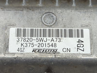 2019-2020 Honda Clarity PCM Engine Control Computer ECU ECM PCU OEM P/N:37820-5WJ-A73 K375-201548 Fits Fits 2019 2020 OEM Us