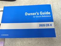 2020 Honda Cr-V Owners Manual Book Guide P/N:00X31-TLA-G301 OEM Used Auto Parts - Oemusedautoparts1.com