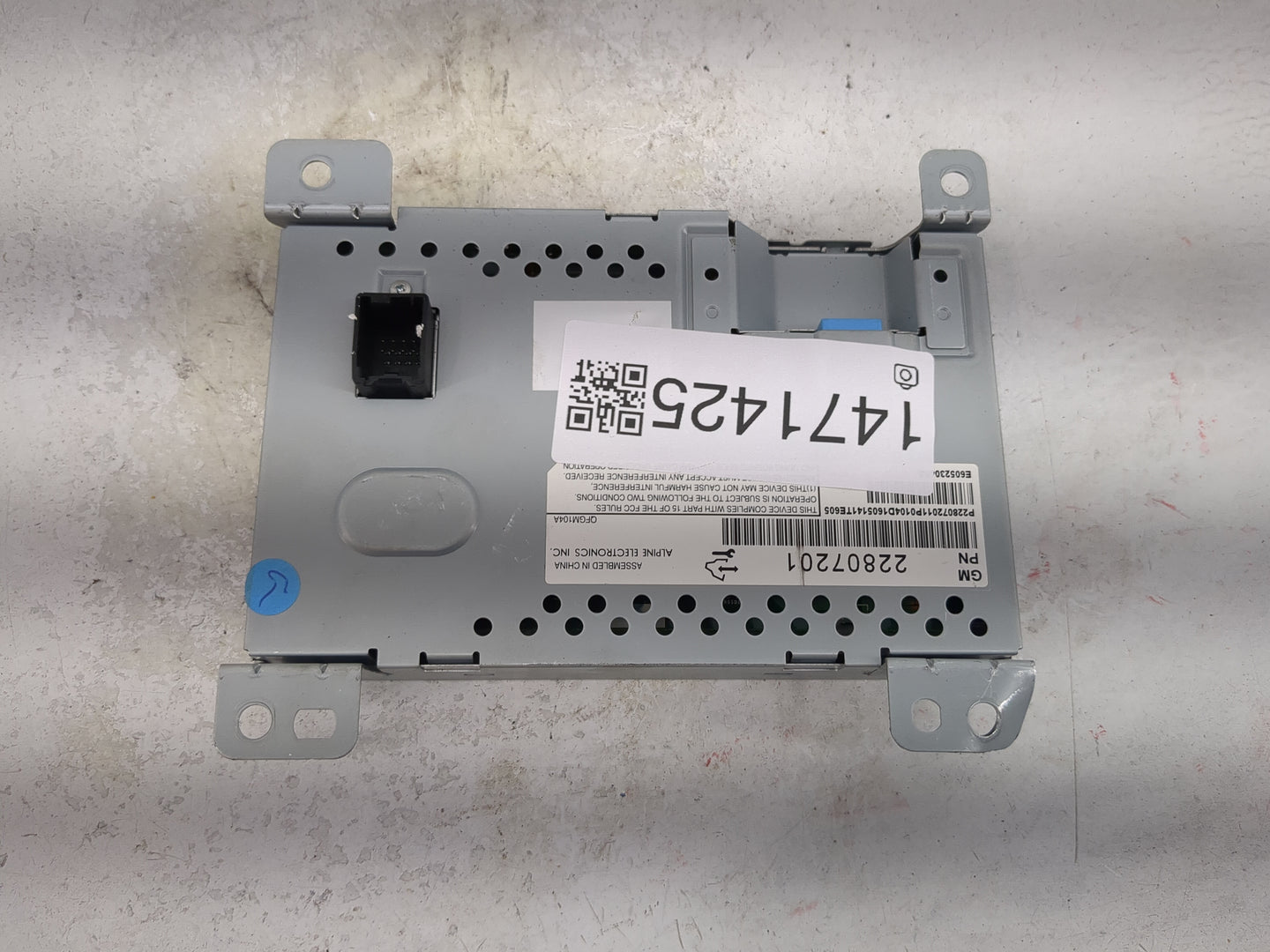 2018-2022 Honda Cr-V Radio AM FM Cd Player Receiver Replacement P/N:22807201 Fits Fits 2018 2019 2020 2021 2022 OEM Used Aut
