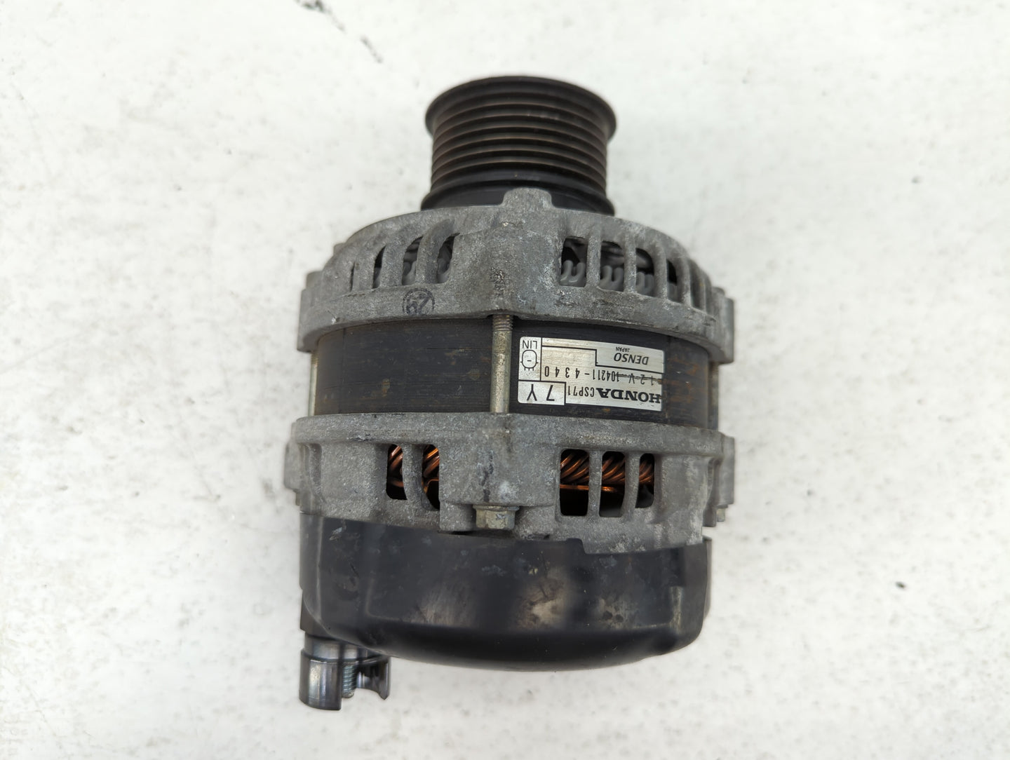 2020-2022 Honda Cr-V Alternator Replacement Generator Charging Assembly Engine OEM P/N:104211-4340 Fits OEM Used Auto Parts 