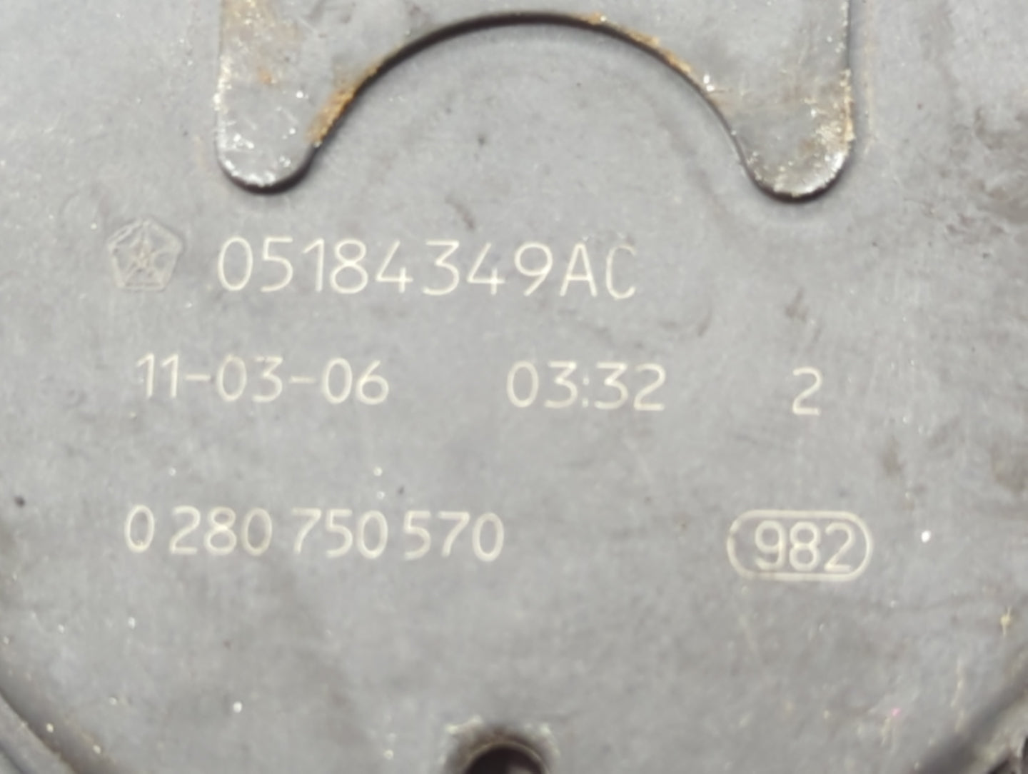 2020 Honda Cr-V Throttle Body P/N:0 28- 750 570 05184349AC Fits OEM Used Auto Parts - Oemusedautoparts1.com