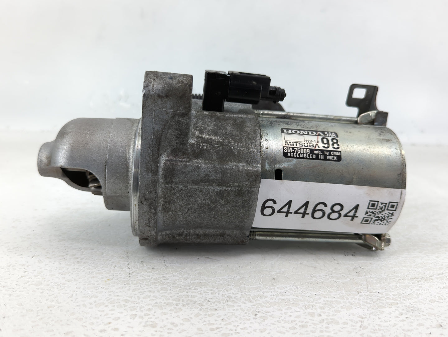 2020 Honda Cr-V Car Starter Motor Solenoid OEM P/N:SM-75009 Fits Fits 2016 2017 OEM Used Auto Parts - Oemusedautoparts1.com