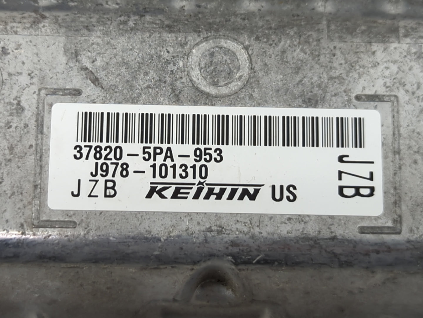 2020 Honda Crv PCM Engine Control Computer ECU ECM PCU OEM P/N:37820-5PA-953 Fits OEM Used Auto Parts - Oemusedautoparts1.co