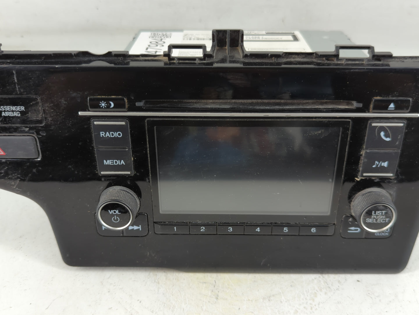 2020 Honda Fit Radio AM FM Cd Player Receiver Replacement P/N:39100-T5A-A011-M1 Fits OEM Used Auto Parts - Oemusedautoparts1