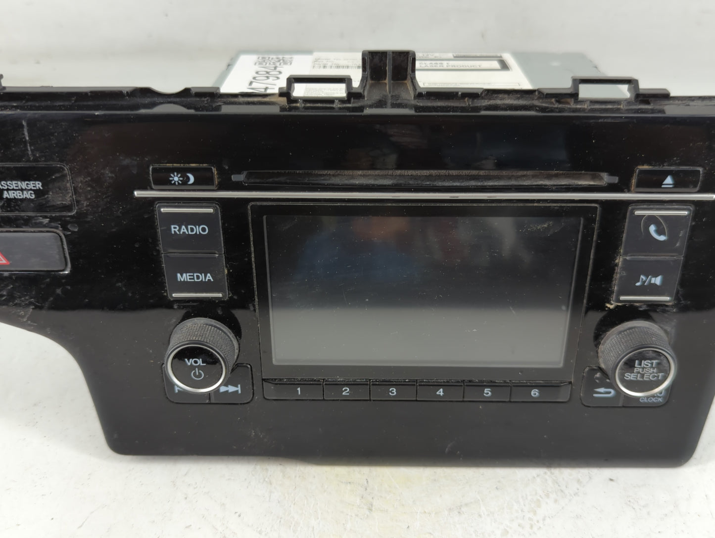 2020 Honda Fit Radio AM FM Cd Player Receiver Replacement P/N:39100-T5A-A011-M1 Fits OEM Used Auto Parts - Oemusedautoparts1