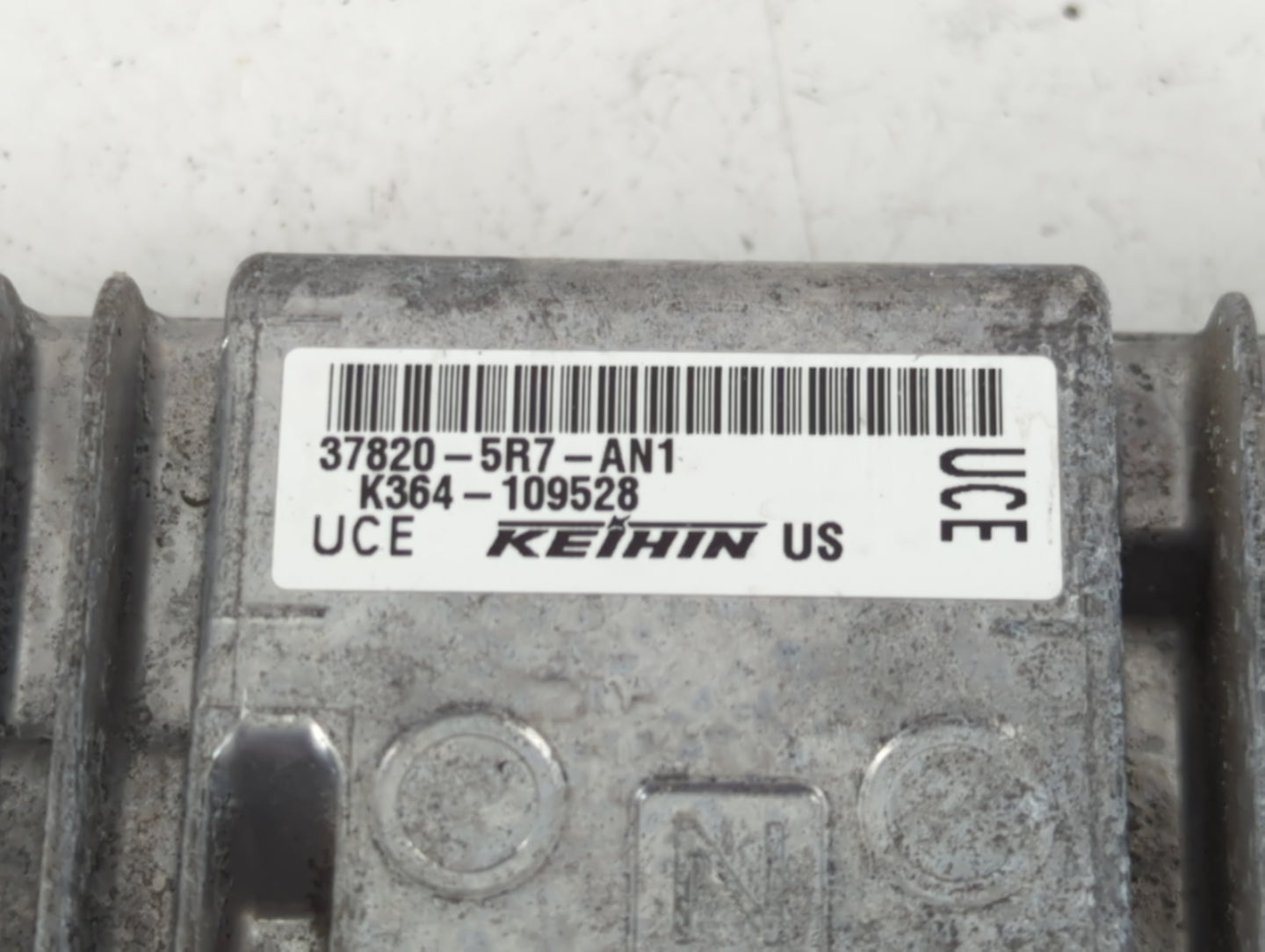 2020 Honda Fit PCM Engine Control Computer ECU ECM PCU OEM P/N:37820-5R7-AN1 Fits OEM Used Auto Parts - Oemusedautoparts1.co