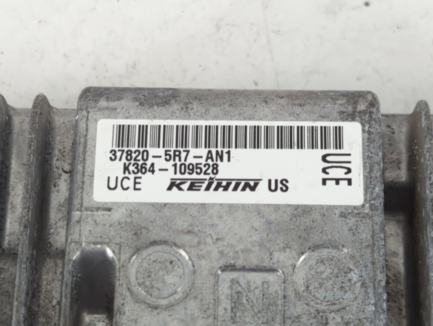 2020 Honda Fit PCM Engine Control Computer ECU ECM PCU OEM P/N:37820-5R7-AN1 Fits OEM Used Auto Parts - Oemusedautoparts1.co