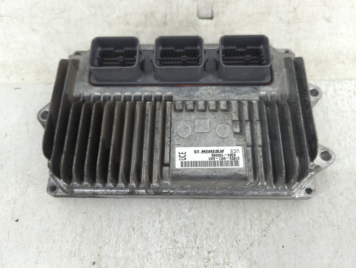 2020 Honda Fit PCM Engine Control Computer ECU ECM PCU OEM P/N:37820-5R7-AN1 Fits OEM Used Auto Parts - Oemusedautoparts1.co