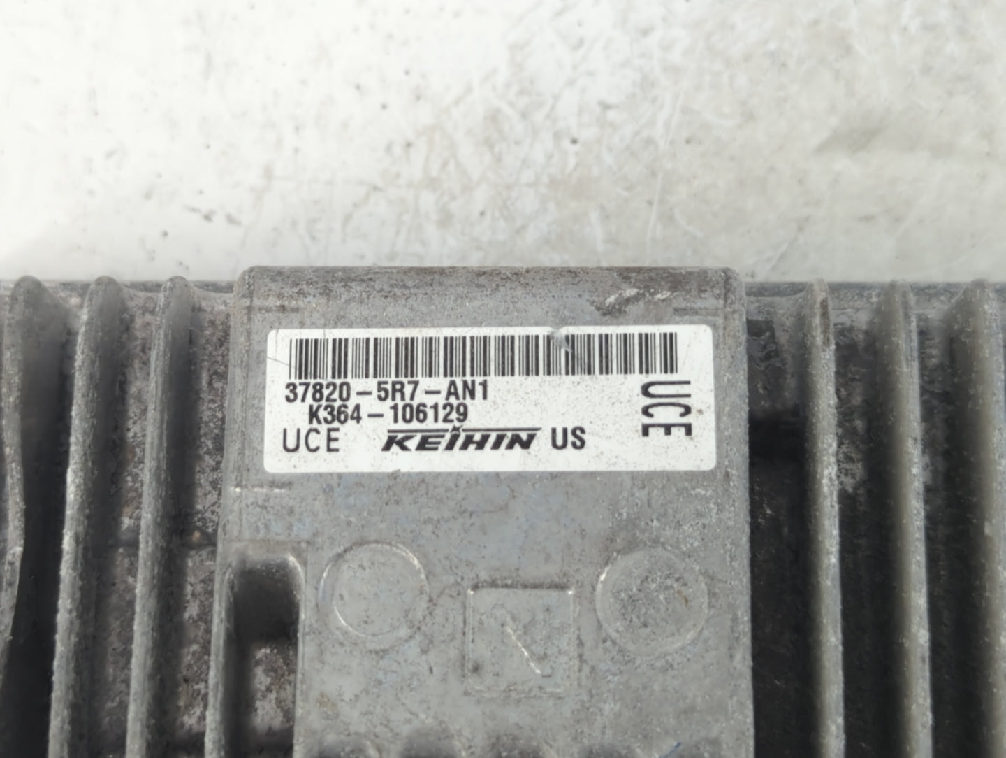 2020 Honda Fit PCM Engine Control Computer ECU ECM PCU OEM P/N:K364-106129 37820-5R7-AN1 Fits OEM Used Auto Parts - Oemuseda