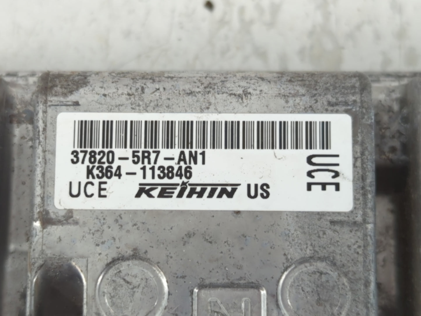 2020 Honda Fit PCM Engine Control Computer ECU ECM PCU OEM P/N:K364-113846 37820-5R7-AN1 Fits OEM Used Auto Parts - Oemuseda