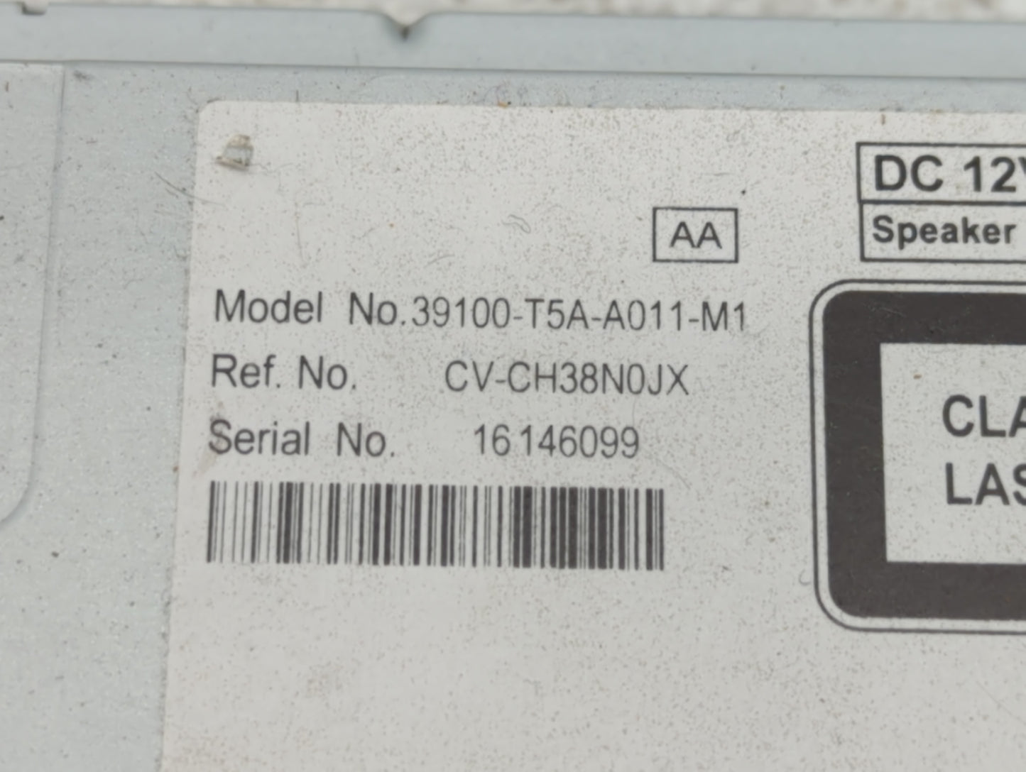2020-2020 Honda Fit Am Fm Cd Player Radio Receiver - Oemusedautoparts1.com