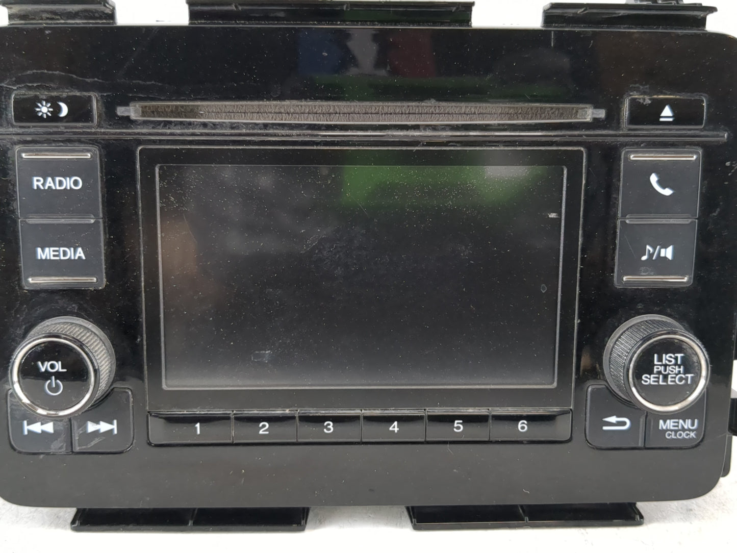 2019-2022 Honda Hr-V Radio AM FM Cd Player Receiver Replacement P/N:39100-T7W-A911-M1 Fits Fits 2019 2020 2021 2022 OEM Used