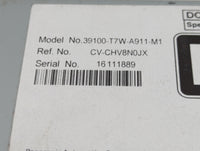 2019-2022 Honda Hr-V Radio AM FM Cd Player Receiver Replacement P/N:39100-T7W-A911-M1 Fits Fits 2019 2020 2021 2022 OEM Used