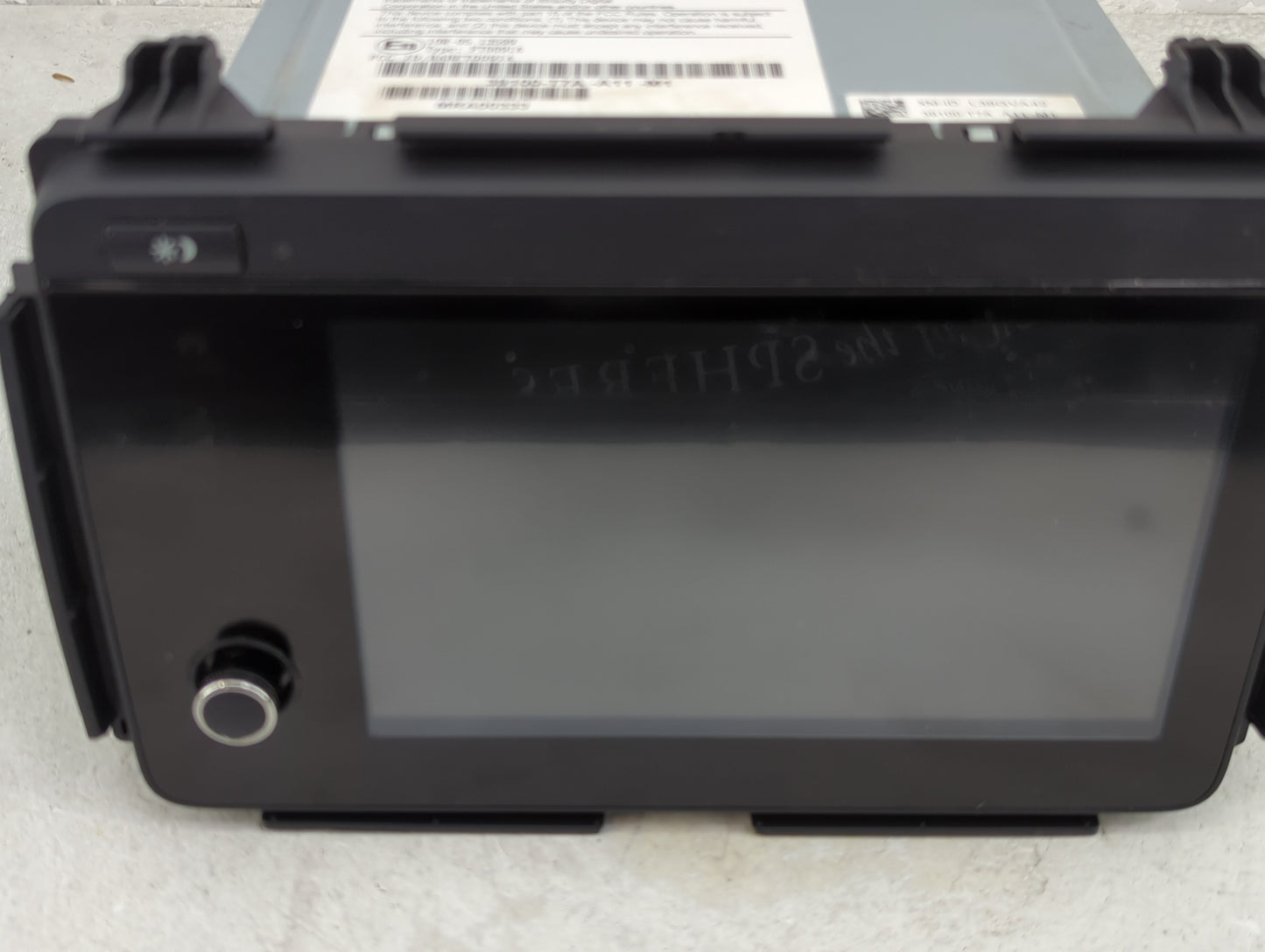 2019-2022 Honda Hr-V Radio AM FM Cd Player Receiver Replacement P/N:39100-T7A-A11-M1 139000-9381B101 Fits Fits 2019 2020 202