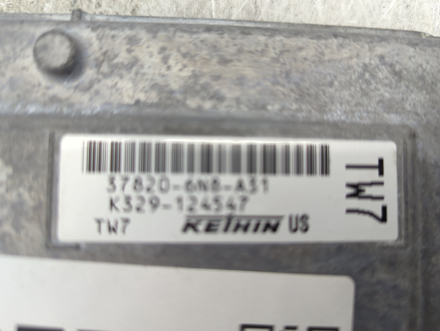 2020 Honda Hr-V PCM Engine Control Computer ECU ECM PCU OEM P/N:37820-6N8-A31 K329-124547 Fits OEM Used Auto Parts - Oemused