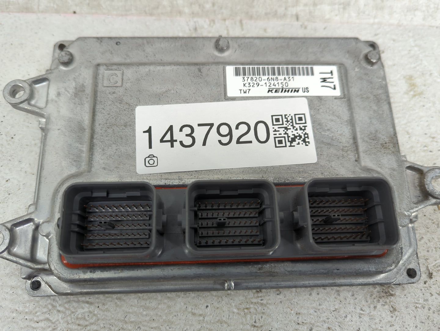 2020 Honda Hr-V PCM Engine Control Computer ECU ECM PCU OEM P/N:37820-6N8-A31, K329-124150 Fits OEM Used Auto Parts - Oemuse
