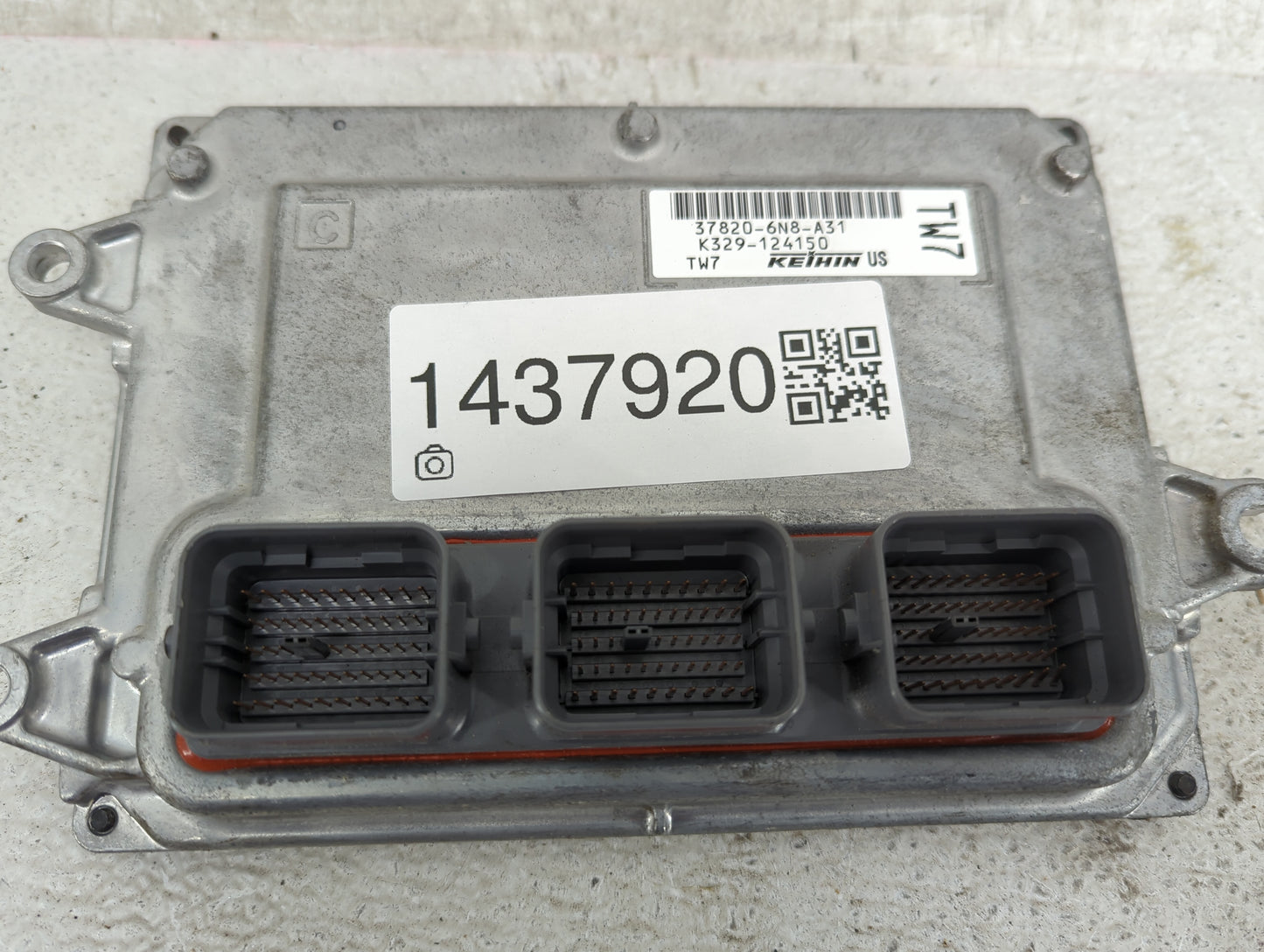 2020 Honda Hr-V PCM Engine Control Computer ECU ECM PCU OEM P/N:37820-6N8-A31, K329-124150 Fits OEM Used Auto Parts - Oemuse