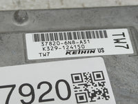 2020 Honda Hr-V PCM Engine Control Computer ECU ECM PCU OEM P/N:37820-6N8-A31, K329-124150 Fits OEM Used Auto Parts - Oemuse