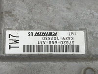 2020 Honda Hr-V PCM Engine Control Computer ECU ECM PCU OEM P/N:37820-6N8-A31, K329-102330 Fits OEM Used Auto Parts - Oemuse