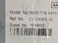 2019-2022 Honda Hr-V Radio AM FM Cd Player Receiver Replacement P/N:39100-T7W-A911-M1 CV-CHV8N0JX Fits Fits 2019 2020 2021 2