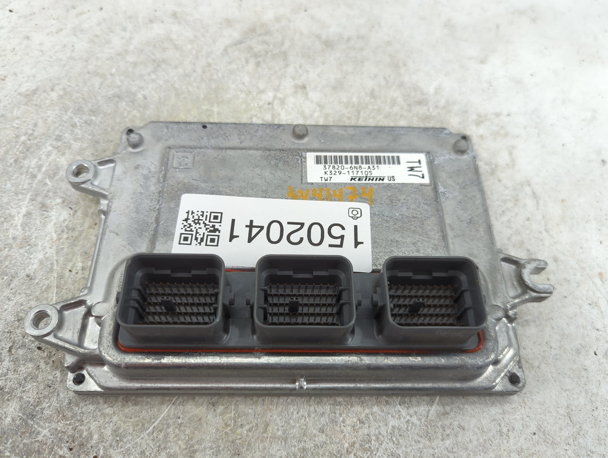 2020 Honda Hr-V PCM Engine Control Computer ECU ECM PCU OEM P/N:37820-6N8-A31 K329-117105 Fits OEM Used Auto Parts - Oemused