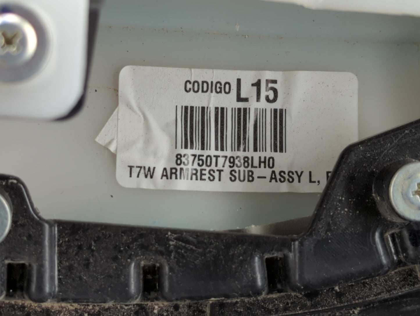 2020 Honda Hr-v Rear Left Driver Interior Door Panel Trim Dark Grey - Oemusedautoparts1.com