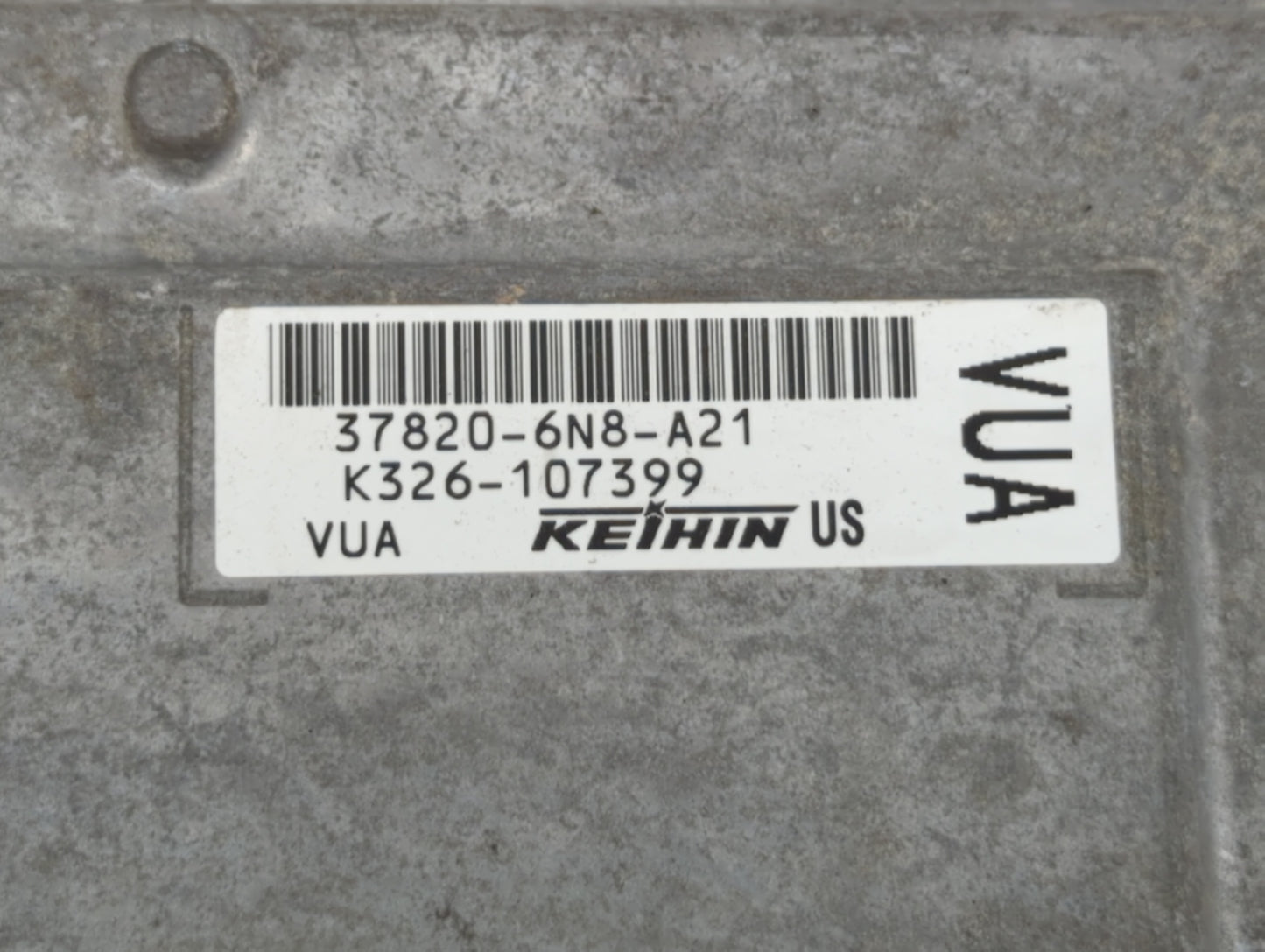 2020 Honda Hr-V PCM Engine Control Computer ECU ECM PCU OEM P/N:37820-6N8-A21 Fits OEM Used Auto Parts - Oemusedautoparts1.c